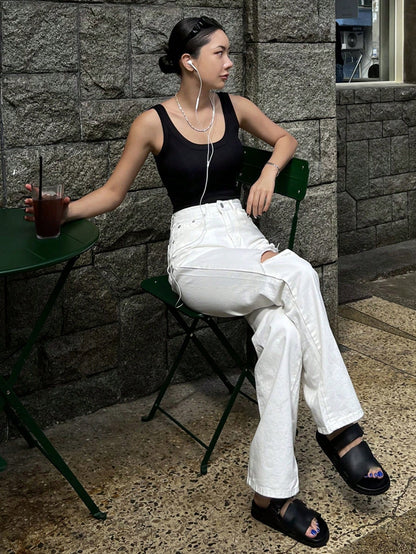 DAZY Solid Tank Top