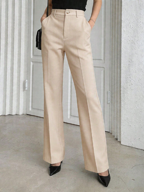 DAZY Women's Business Casual Regular Pants