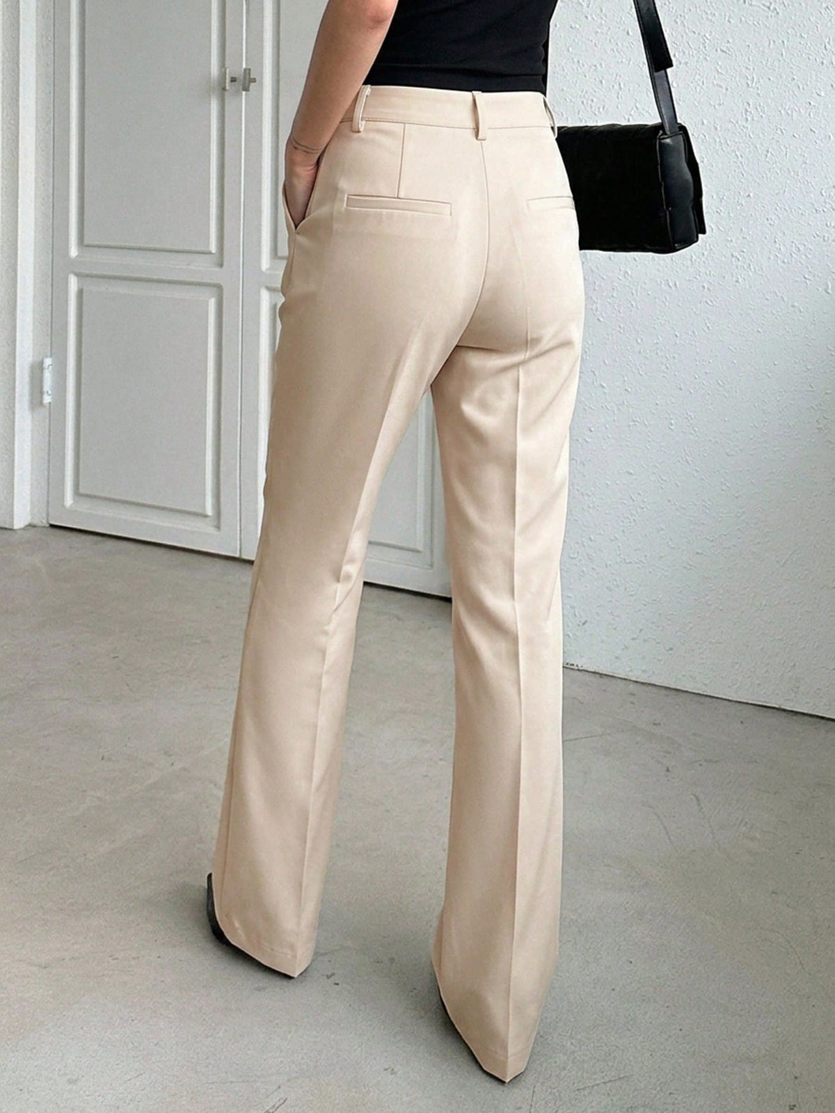 DAZY Women's Business Casual Regular Pants