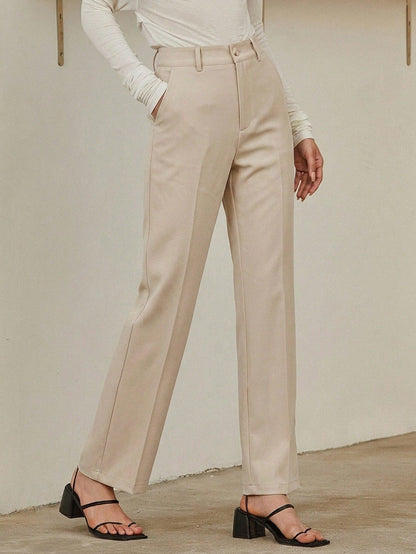 DAZY Women's Business Casual Regular Pants