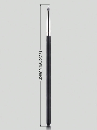 Detail Brush, 1pc/Straight Handle With Fine Shimmer, Soft And Skin-Friendly