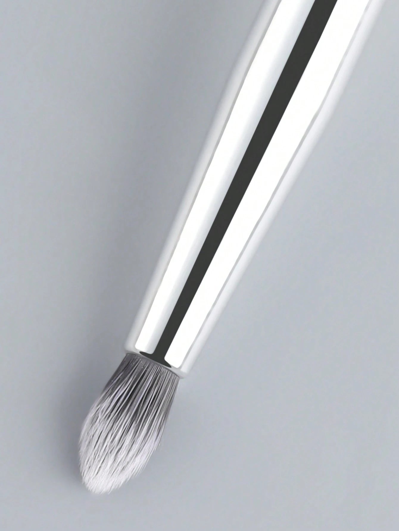 Detail Brush, 1pc/Straight Handle With Fine Shimmer, Soft And Skin-Friendly
