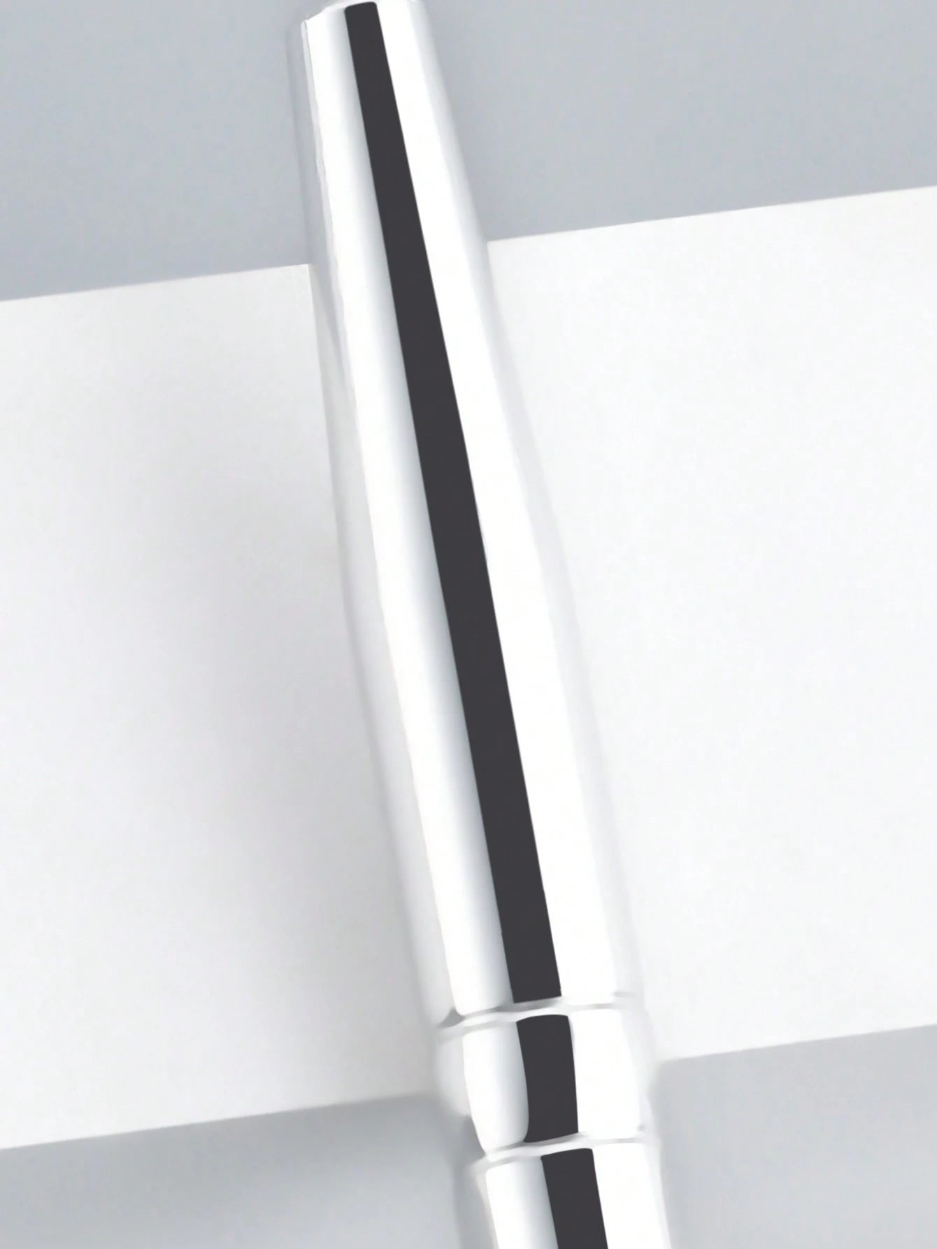 Detail Brush, 1pc/Straight Handle With Fine Shimmer, Soft And Skin-Friendly