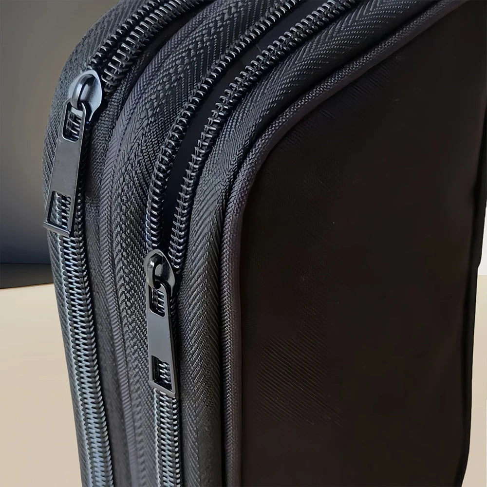 Digital Data Cable Storage Organizer Bag, Portable Travel Pouch For External Hard Drive, Power Bank, Earphone Charging Cables, Mobile Phone Case
