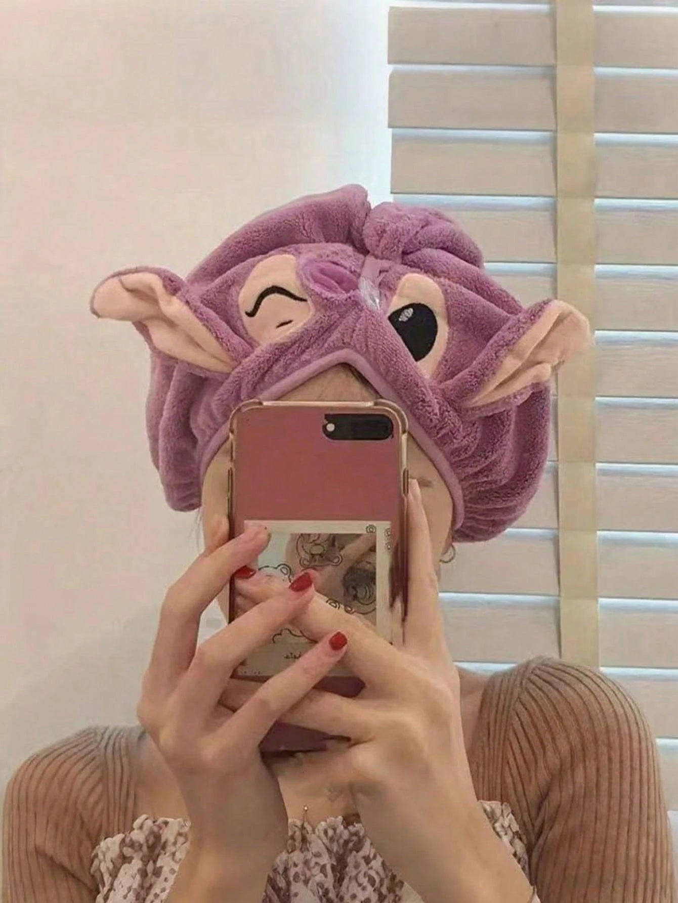 Disney, 1/2pcs, Stitch&Angel Shower Caps, Cute Dry Hair Caps, Fast Drying Microfiber Shower Caps, Thick And Soft Absorbent Towels, Women's Hair Care Accessories, Suitable For Daily Family, Travel, And