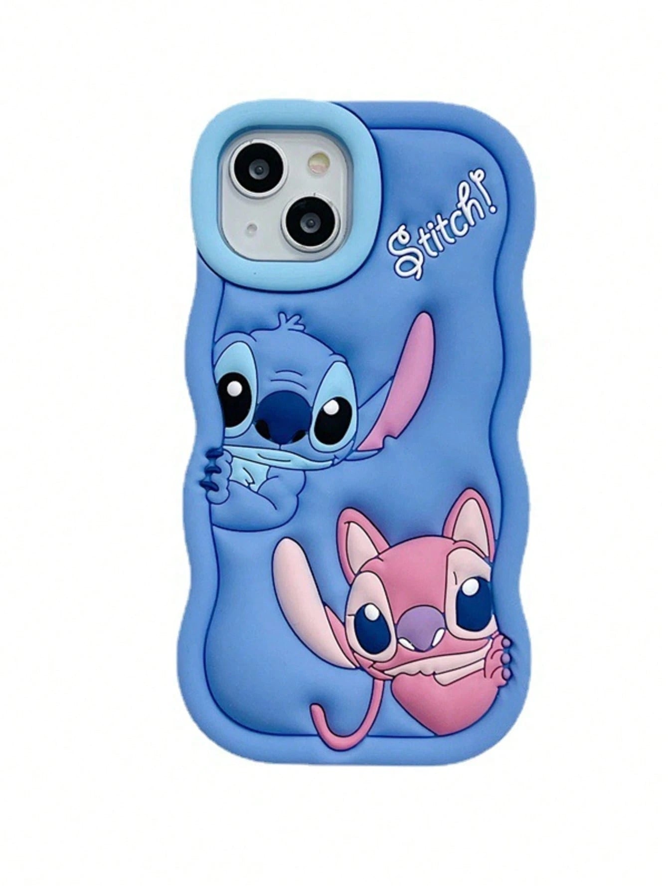 Disney. 3D Silicone Lilo & Stitch Phone Case, Cute Cartoon Full-Body Shockproof Soft CoverCompatible With IPhone17, 16, 15, 14, 13, 12 & 11 Pro Models. Made Of Premium 3D Silicone Material, This Case