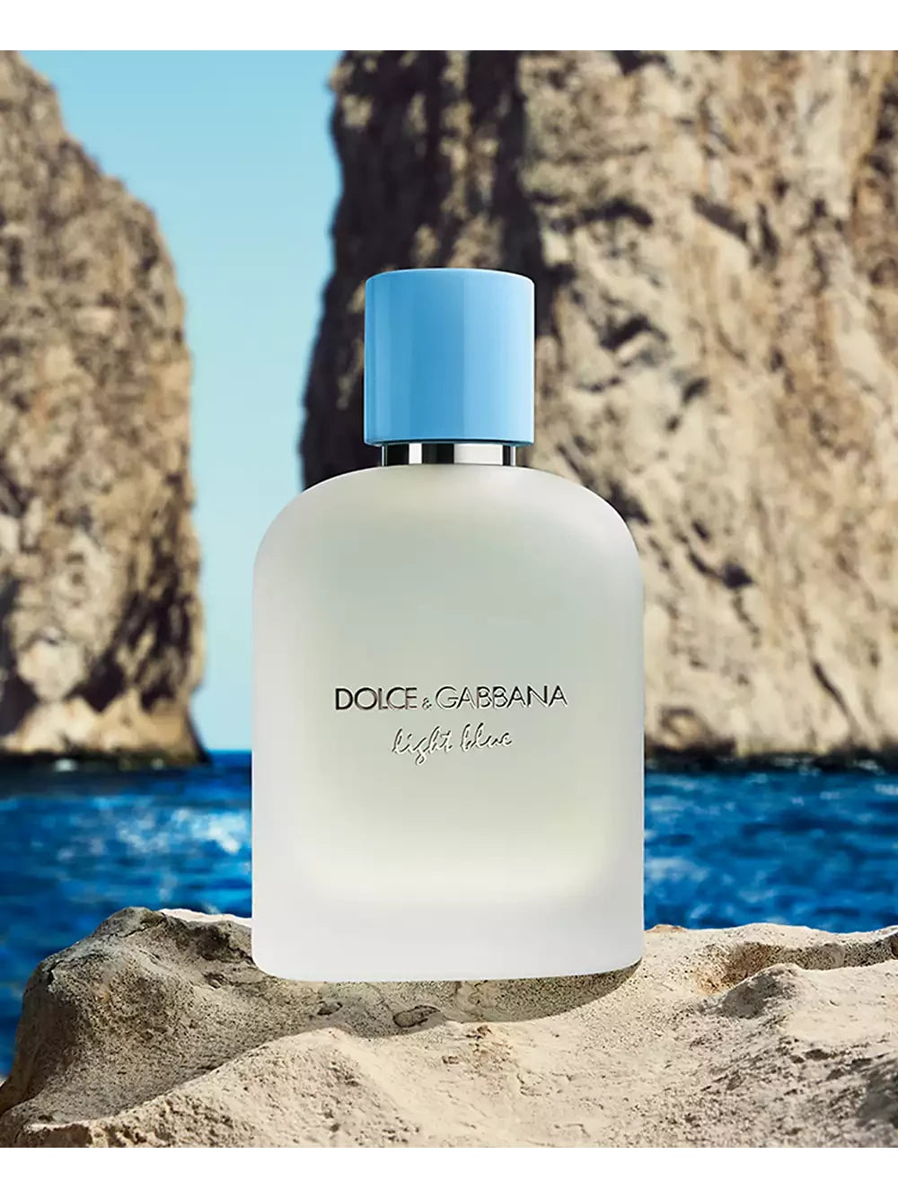 Dolce & Gabbana Light Blue Eau De Toilette Spray For Men EDT Mini 0.15oz/4.5ml,1.3oz/40ml,1.7oz/50ml,2.5oz/75ml,3.3oz/100ml,4.2oz/125ml,6.7oz/200ml- Perfume For Long Lasting Suitable For Birthday, Of