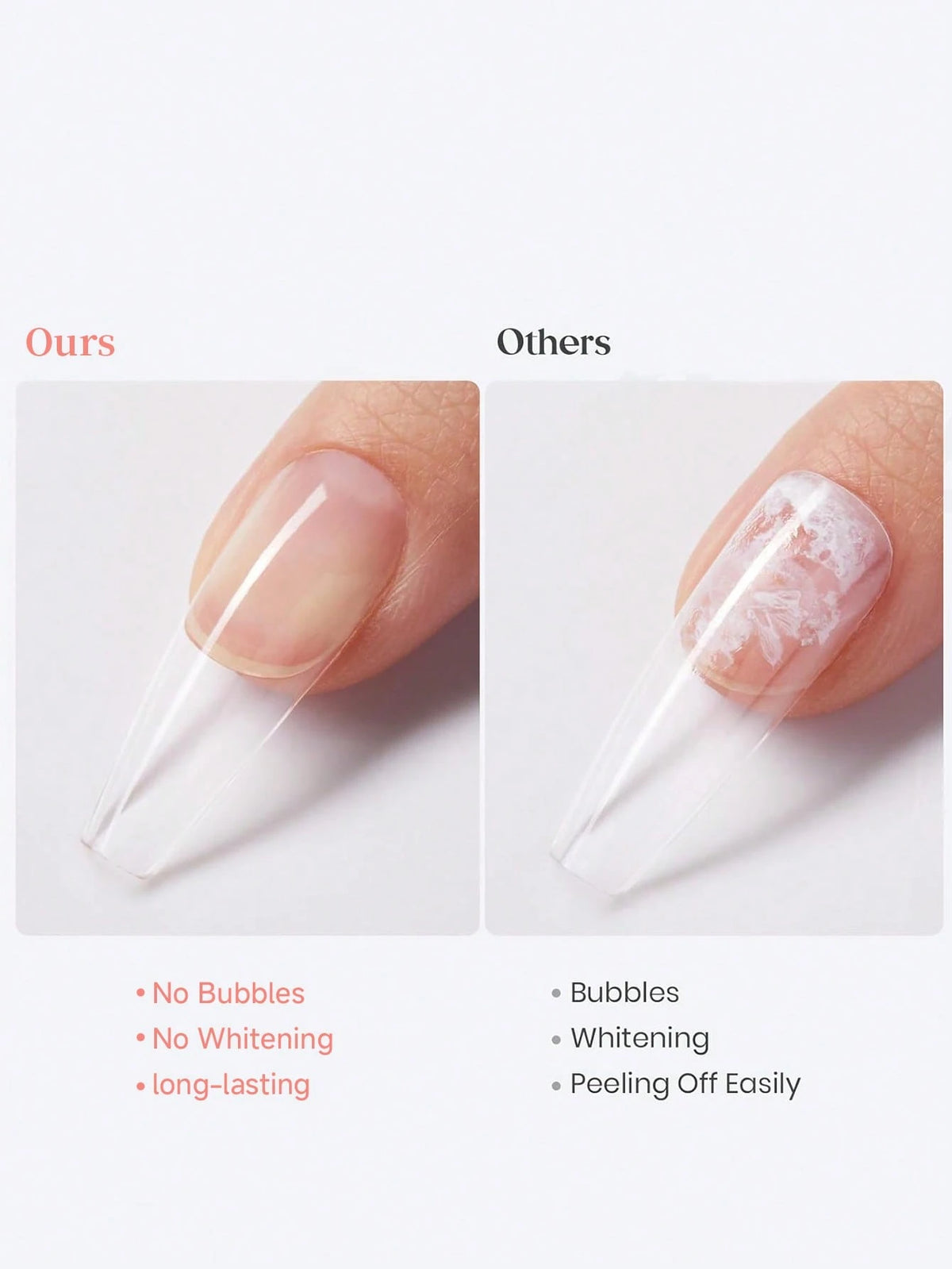 Dueloit 5/3/1pc Super Strong Nail Glue, Suitable For Nail Tips, Acrylic Nail Tips And Fake Nail Patches, Brush-On Nail Adhesive, Long-Lasting, Fake Nail Tip Glue Gel, Random Shipment