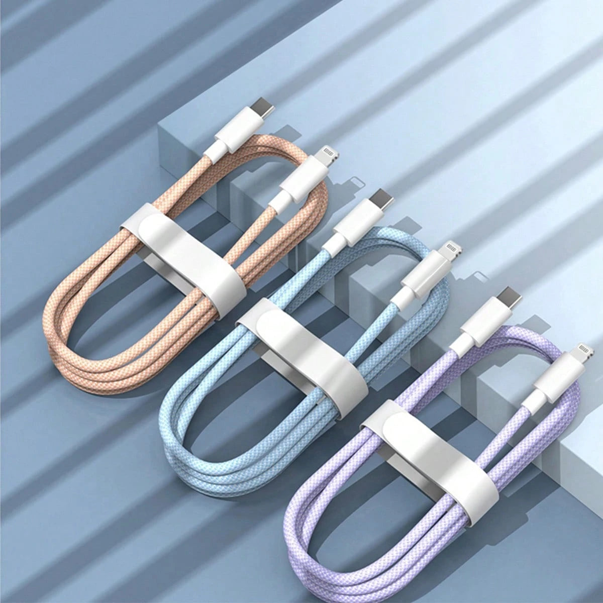 Durcord Fast Charging Nylon Braid Cable Fast Charging,USB-C To Lightning Fast Charging Cable Cable,Nylon Braids Sync Cable, Compatible With IPhone 13/13 Mini13 Pro/Pro Max 12/12Mini12 Pro/Pro Max 11/P