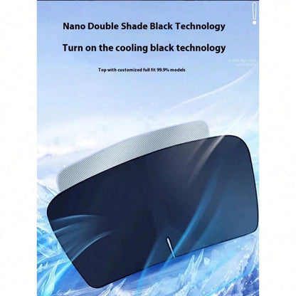 Easypie Selection 1pc Foldable Car Sunshade, Front Windshield Sunshade, Blocks UV Rays And Keeps Car Interior Cool, Universal Thickened Sunshade For Car Interior Cooling, Suitable As Gift For Friends