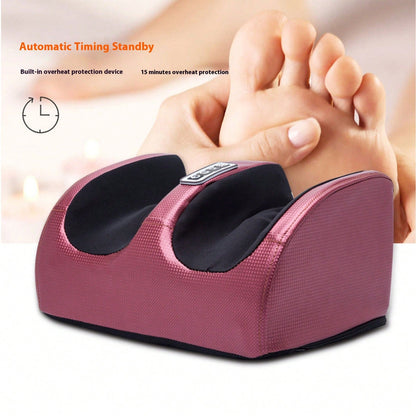 Electric Massager, Foot Massager, Vibrating Finger Pressure For Foot Kneading, Heating Massage. Christmas Holiday Gift.