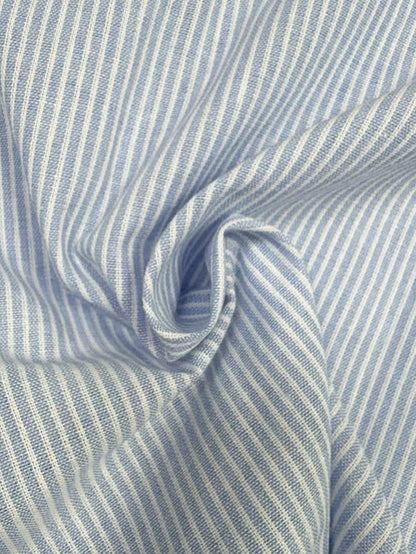 EMERY ROSE Women's Striped V-Neck Casual Loose Pocket Shirt