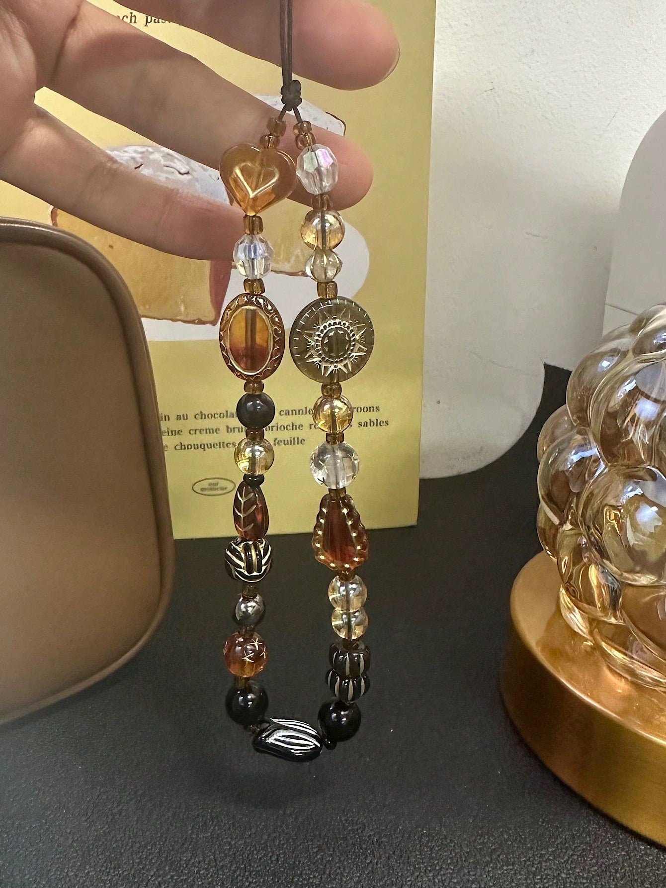 Exotic Bell Flower Phone Strap, Fashionable Wrist Hanging Ornament For Women, Suitable For Phone Case, Keychain, Outdoor Travel, Shopping, Universal
