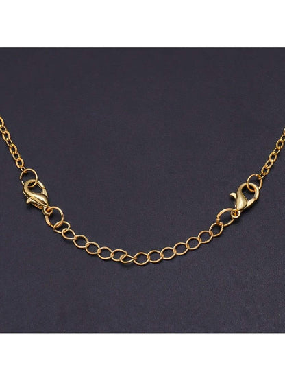 Extension Chain For Necklace, Bracelet, Anklet, And Jewelry Making, Double-Headed Lobster Clasp Jewelry Extension Chain, Golden And Silvery- 2in, 3in, 4in, 5in, 6in