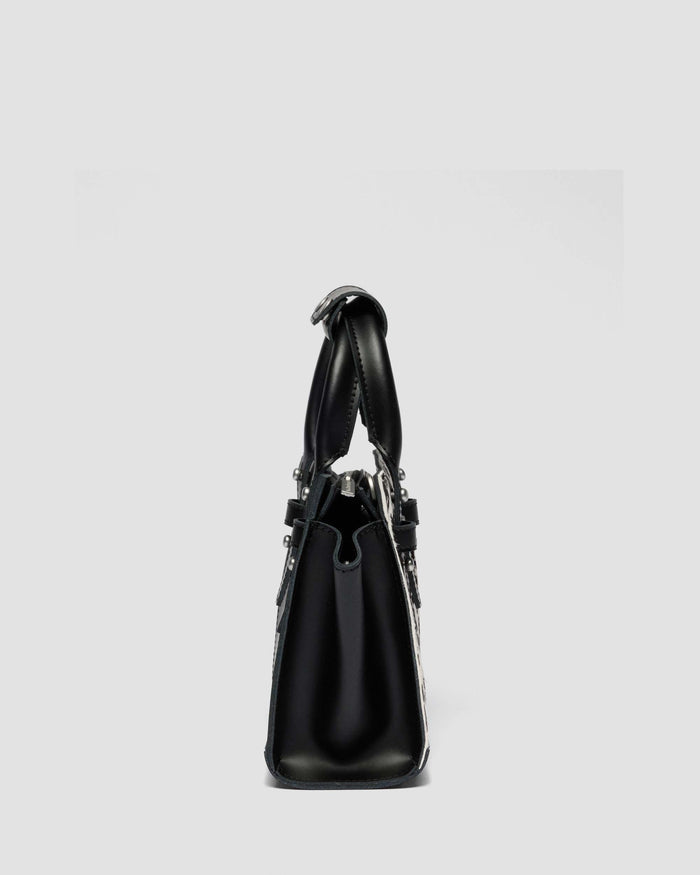 Extra Small Dalmatian Hair-On Leather Tote Bag