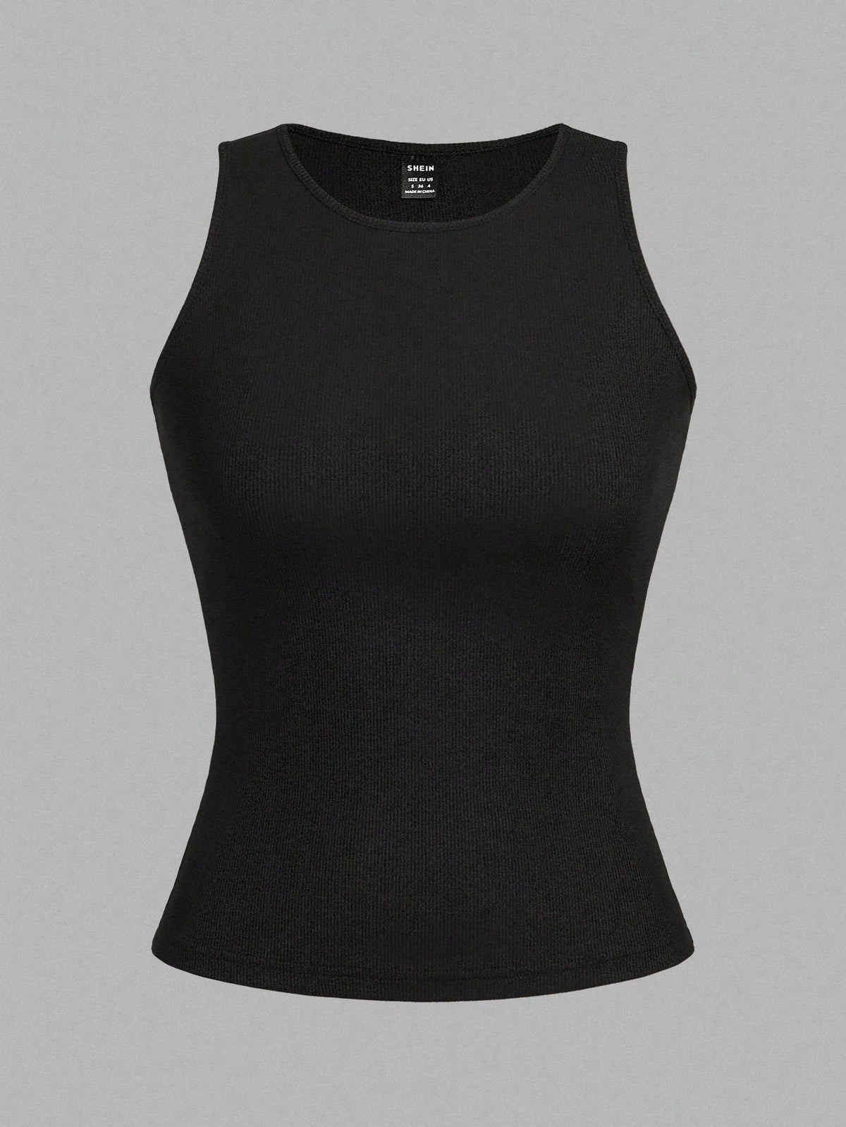 EZwear 2pcs Black Cropped Sexy Tight Fit Camisole Tops For Women, Suitable For Summer