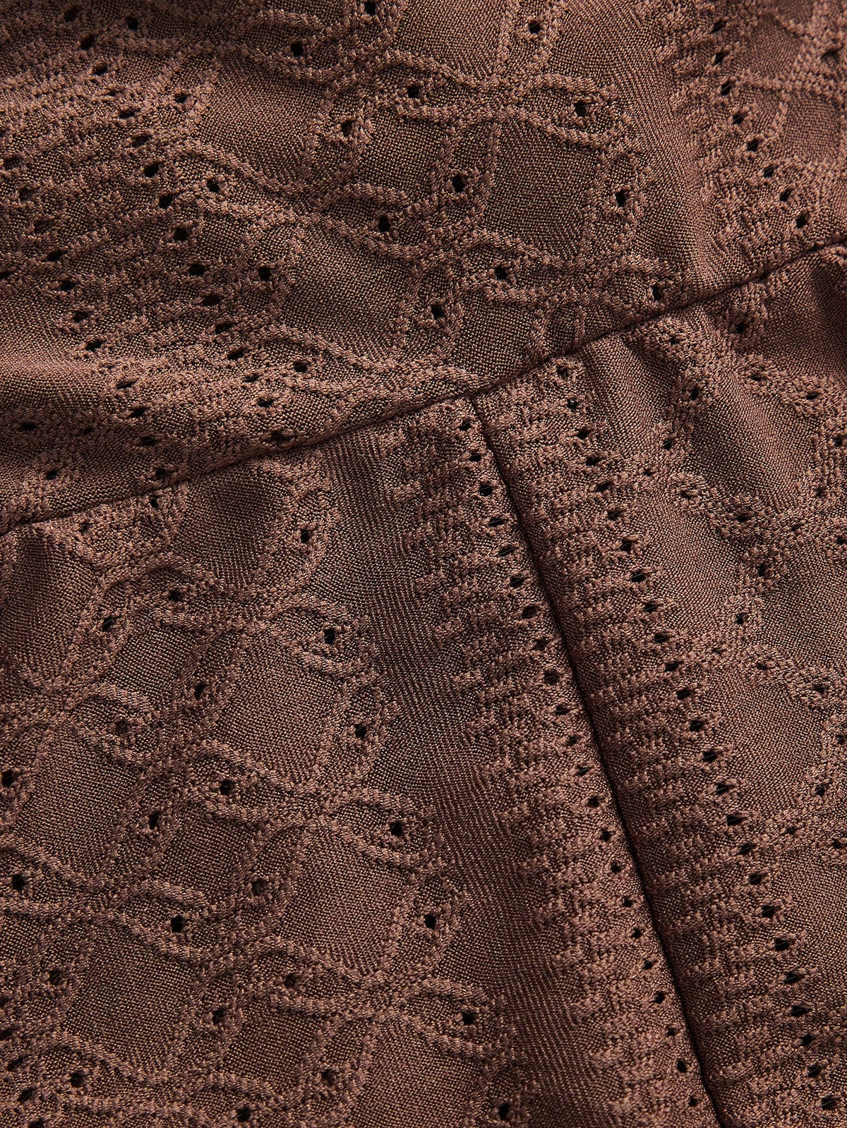 EZwear Chocolate Brown Knit Camisole Top For Women