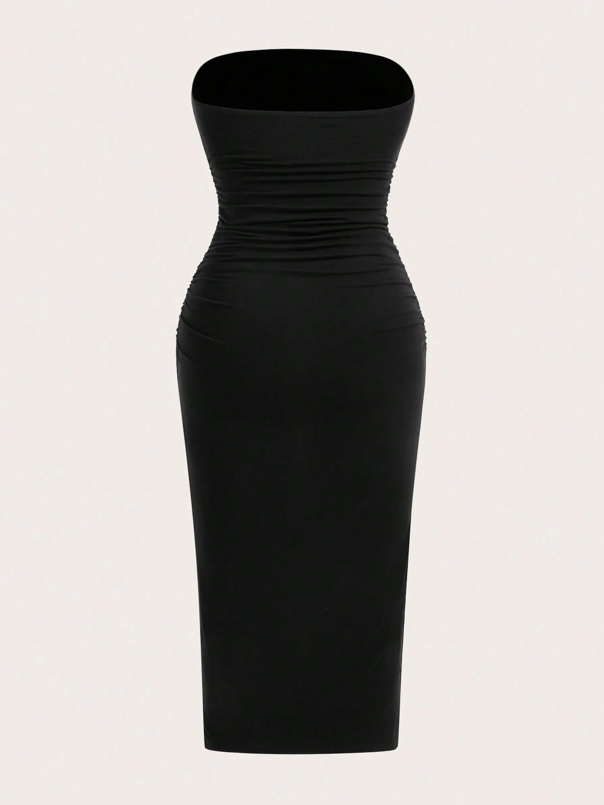 EZwear Two-Piece Set Knitted Split Strapless Dress,Summer Dresses For Women