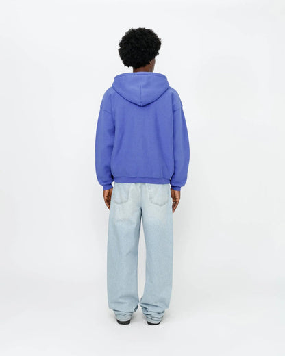 FADED GRAPHIC ZIP HOODIE - Four Street