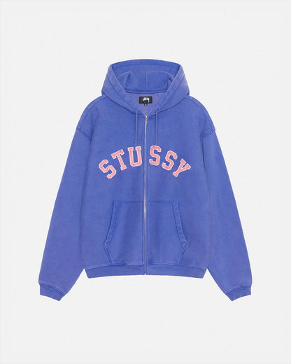 FADED GRAPHIC ZIP HOODIE - Four Street