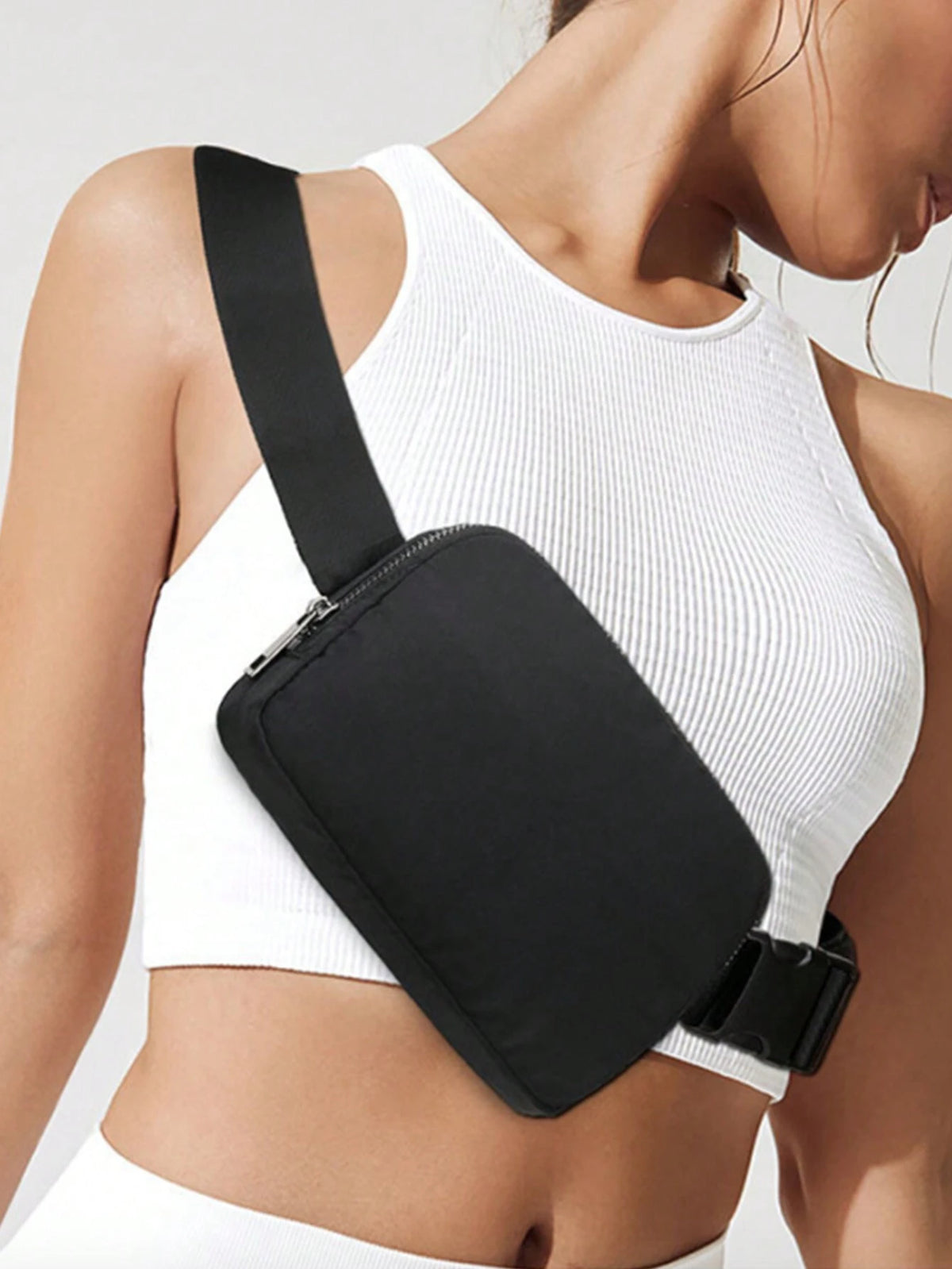 Faithbag Leisure Outdoor Sports Running Chest Bag Slung Ins Waist Bag Lady Chest Bag