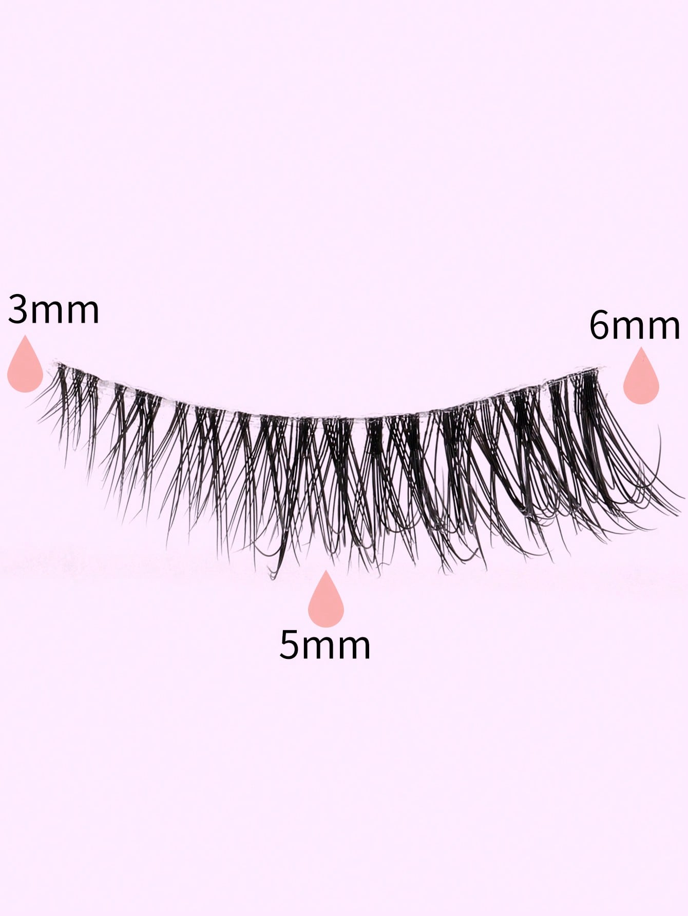 False Eyelashes, 10 Pairs/Box Mini And Cute Super Short Half Eye Lashes With Thin And Transparent Stems, Lengthened End, Natural Curly Appearance, Reusable And Ideal For Girls With Small Eyes. Suitabl