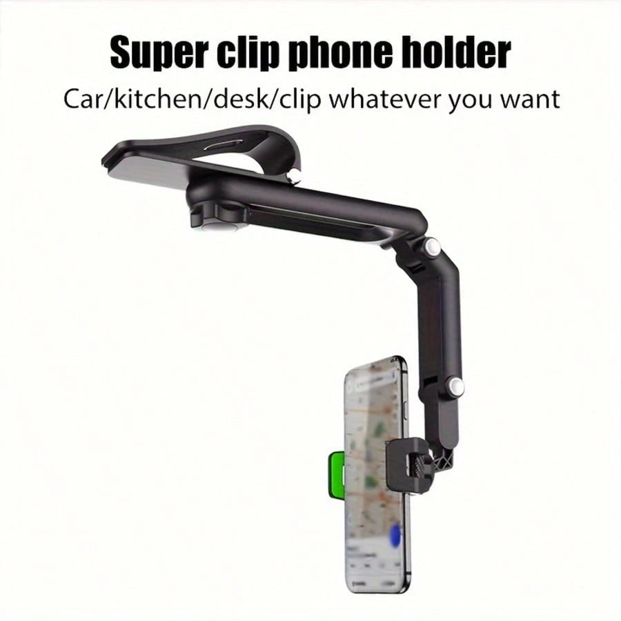 Fashionable Car Phone Holder, Multi-Functional, Suitable For Navigation And Universal Car Accessories