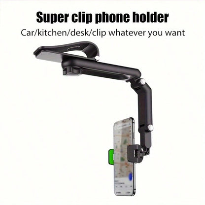Fashionable Car Phone Holder, Multi-Functional, Suitable For Navigation And Universal Car Accessories
