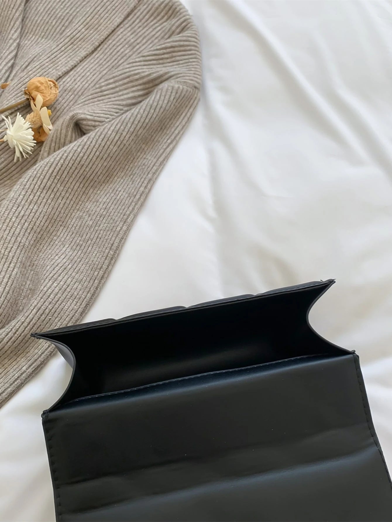 Fashionable Versatile Texture Chain Diagonal Bag