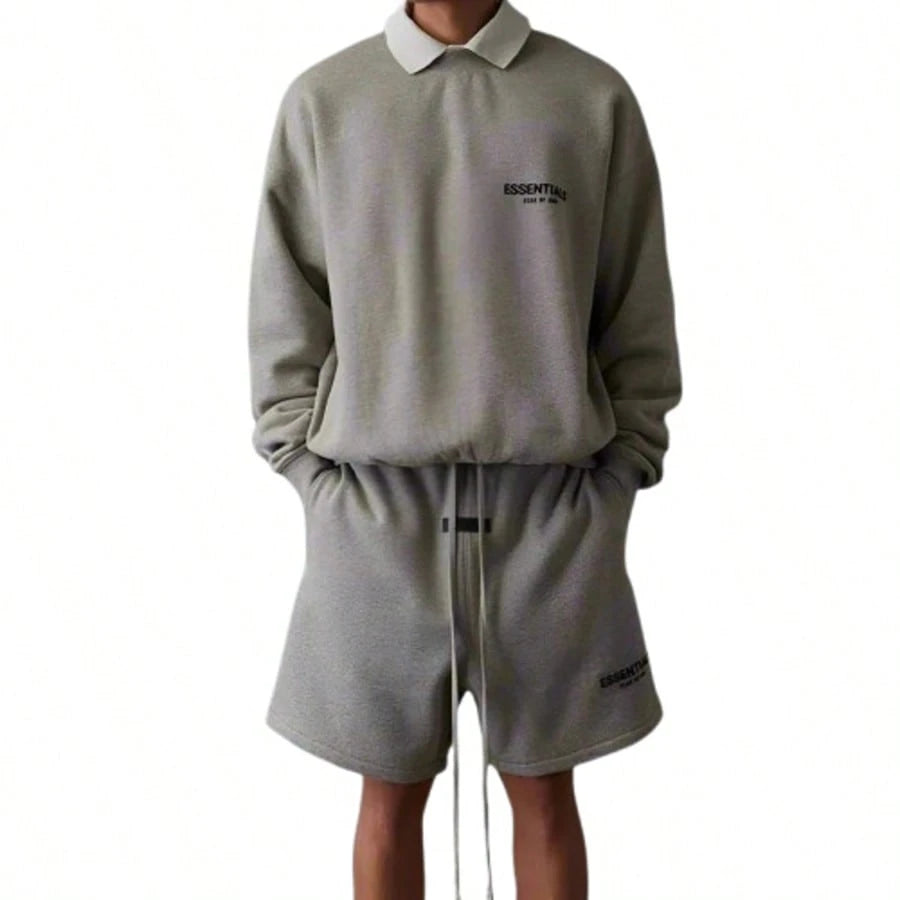 Fear Of God Essentials Classic Sweatshort SS22 Dark Oatmeal Unisex