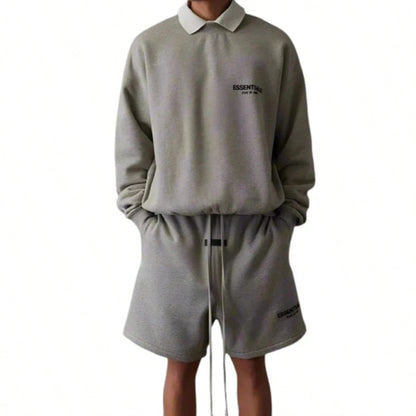Fear Of God Essentials Classic Sweatshort SS22 Dark Oatmeal Unisex
