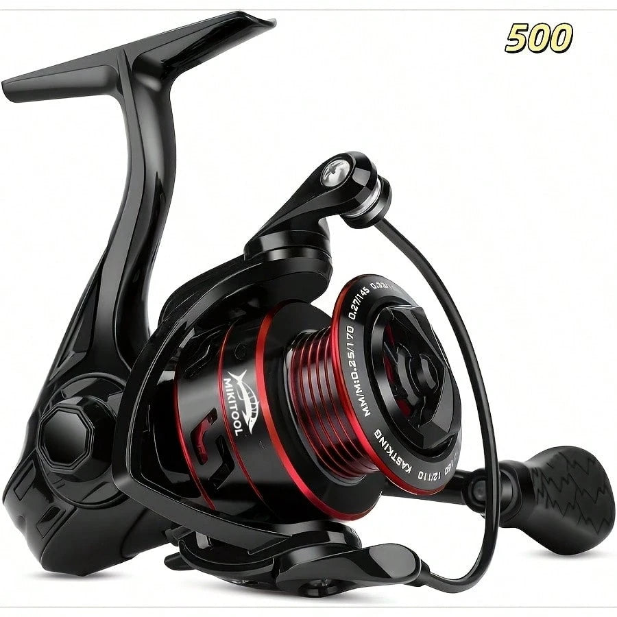 Fishing Reel- A Gear Ratio Rotary Reel That Can Withstand Up To 22 Lbs, Equipped With 5+1/7+1 Ball Bearings, And An Asymmetrical Rotary Reel Rotor Design.