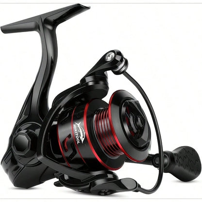 Fishing Reel- A Gear Ratio Rotary Reel That Can Withstand Up To 22 Lbs, Equipped With 5+1/7+1 Ball Bearings, And An Asymmetrical Rotary Reel Rotor Design.