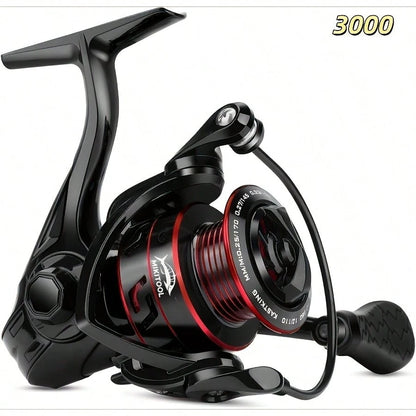 Fishing Reel- A Gear Ratio Rotary Reel That Can Withstand Up To 22 Lbs, Equipped With 5+1/7+1 Ball Bearings, And An Asymmetrical Rotary Reel Rotor Design.