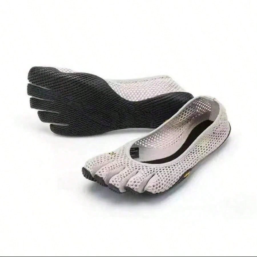 Five-Finger Shoes For Women, Indoor Comprehensive Training Shoes, Fitness Dance Shoes, Mesh Yoga And Pilates Shoes, Breathable, Non-Slip, Soft-Soled Shoes