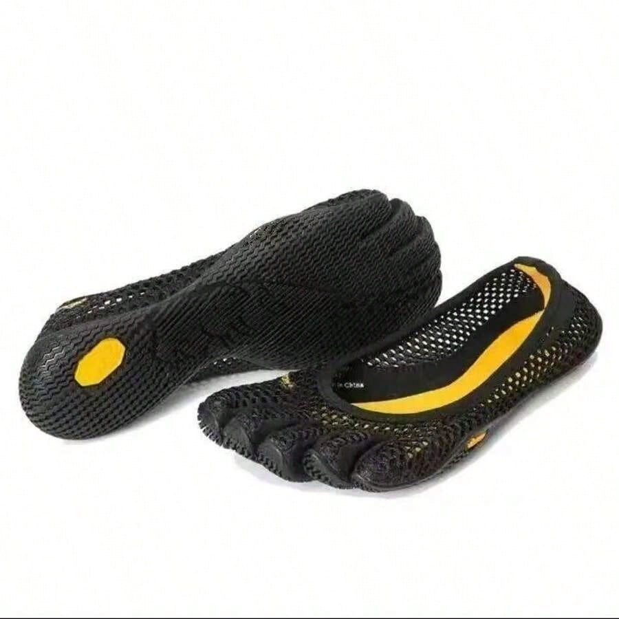 Five-Finger Shoes For Women, Indoor Comprehensive Training Shoes, Fitness Dance Shoes, Mesh Yoga And Pilates Shoes, Breathable, Non-Slip, Soft-Soled Shoes