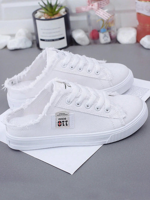 Flat Fashion Women's Slip-On Sneakers, Casual Versatile Slouchy Loafers