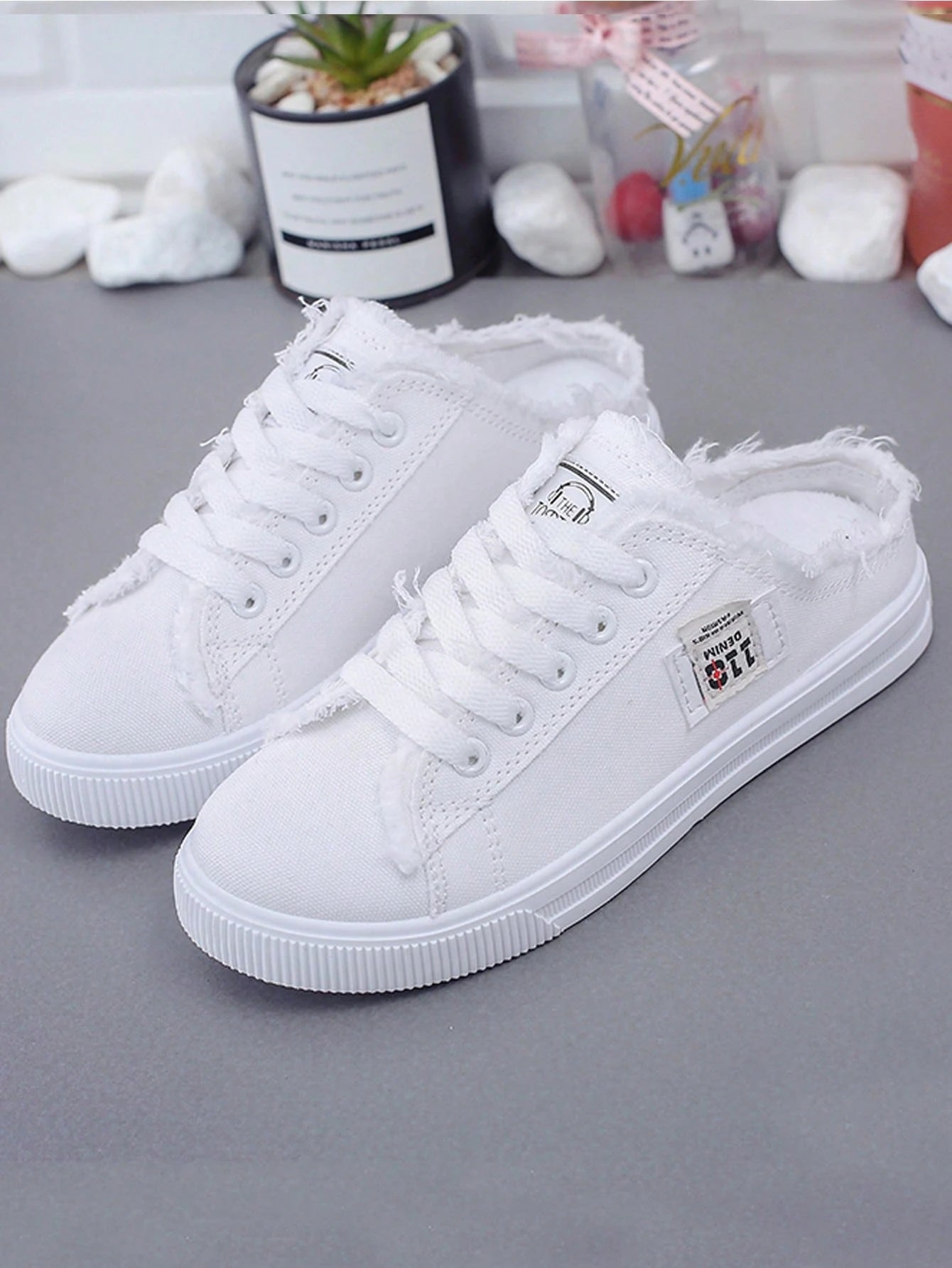 Flat Fashion Women's Slip-On Sneakers, Casual Versatile Slouchy Loafers