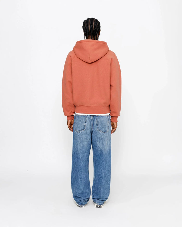 FLEECE RAGLAN ZIP HOODIE - Four Street