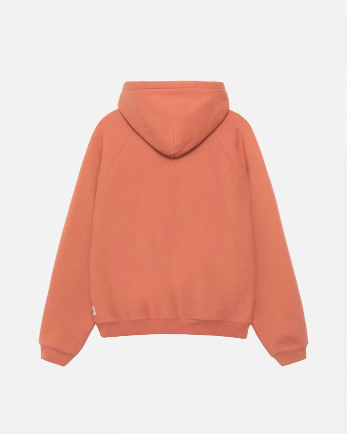 FLEECE RAGLAN ZIP HOODIE - Four Street