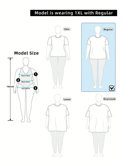 Flirla 5229 Cat & Moon Print Round Neck Short Sleeve T-Shirt, Suitable For Spring And Summer