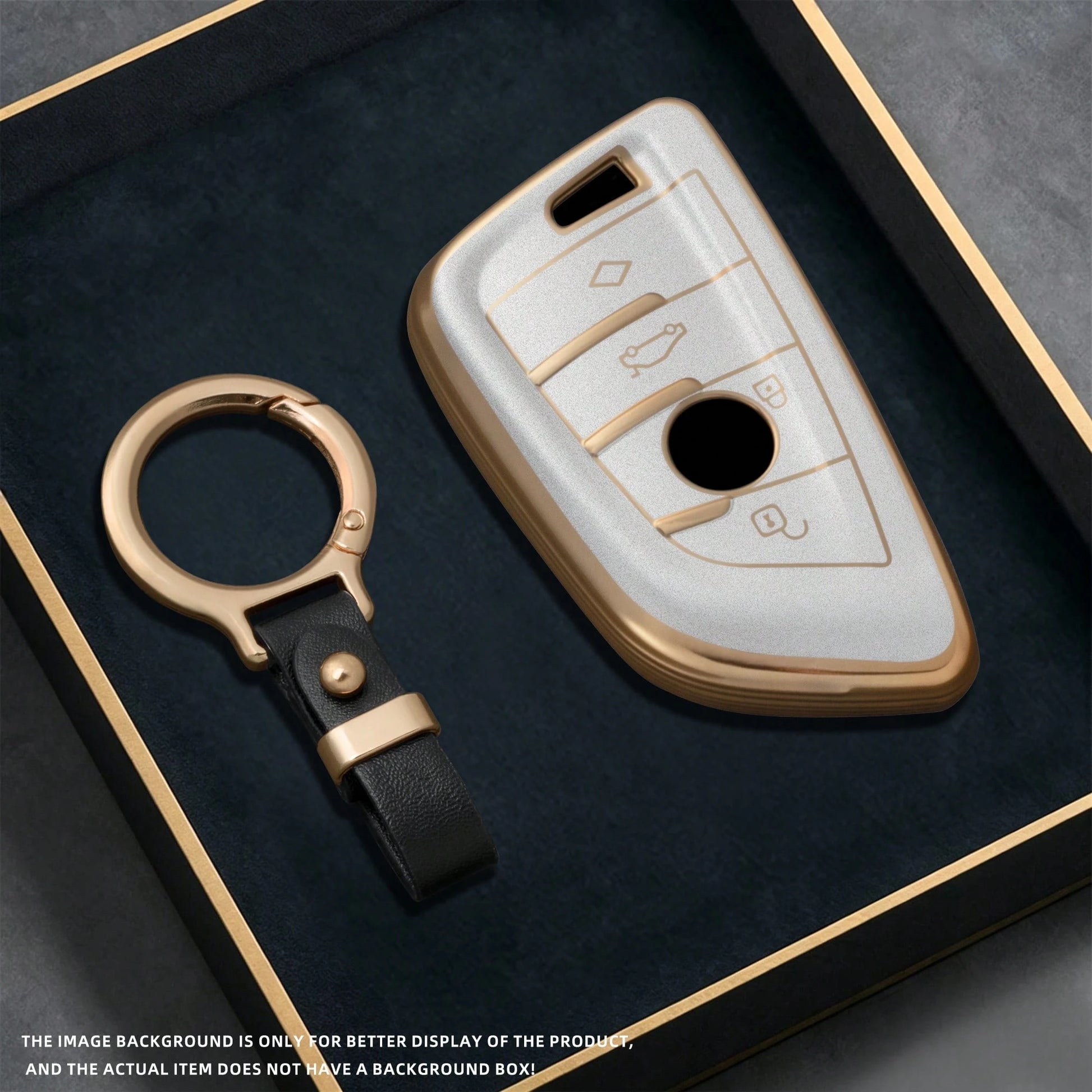 For BMW X1 X3 X5 X6 X7 1 3 5 6 7 Series G20 G30 G11 F15 F16 G01 G02 F48 Keyless TPU Car Key Case Cover Shell Fob Keychain