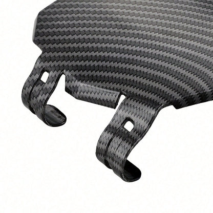 For Surron Front License Number Plate Carbon Fiber Pattern For Talaria Sting Stark Varg Motorcycle Accessories Registration Plate For Surron Lightbee S X E-Bike Only For Decoration