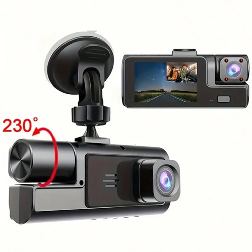 FOXGOD Car Recording, Essential For Road Loops, Car Accessories, Night Vision, Loop Recording, Car Camera