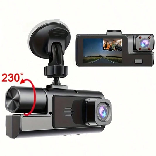 FOXGOD Car Recording, Essential For Road Loops, Car Accessories, Night Vision, Loop Recording, Car Camera