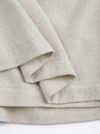 Franclia Summer New Linen Casual Versatile Skort