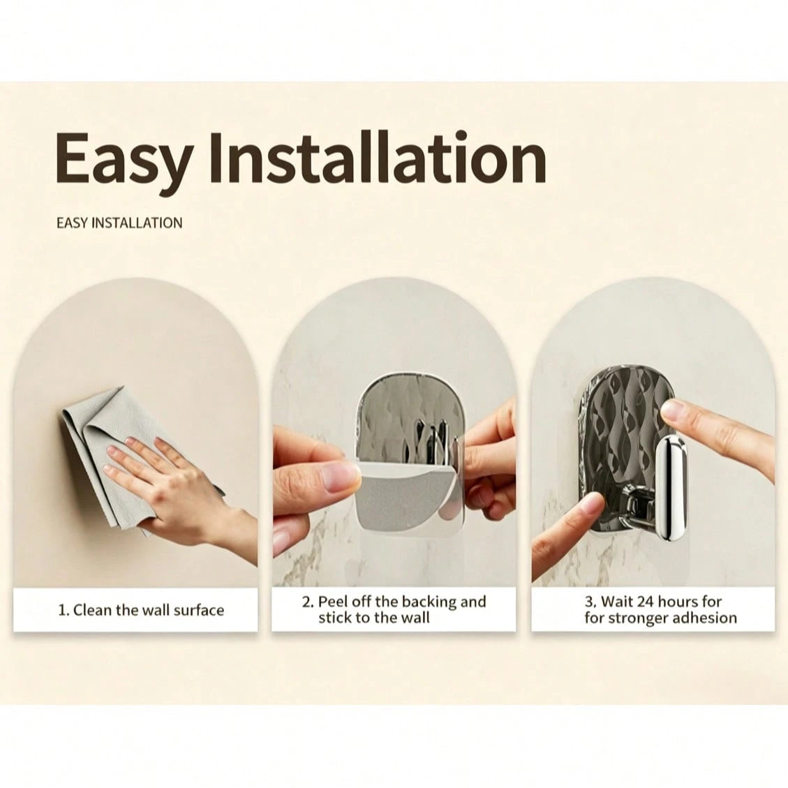 Freely Assembled Multi-Functional Mini Adhesive Hooks, No-Drill Wall-Mounted Item Storage And Display Racks, Perfect For Keys, Necklaces, And Other Small Items
