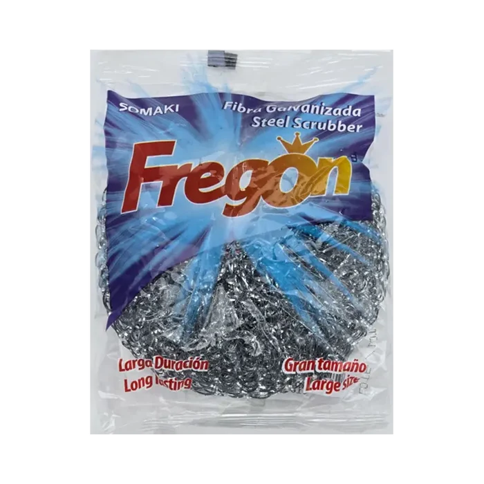 Wholesale Fregon Jumbo Galvanized Steel Scrubber 1 ct - Durable Cleaning Tool at Mexmax INC