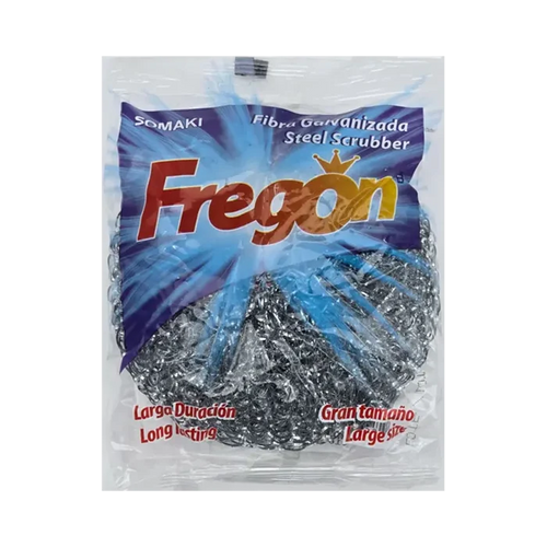 Wholesale Fregon Jumbo Galvanized Steel Scrubber 1 ct - Durable Cleaning Tool at Mexmax INC