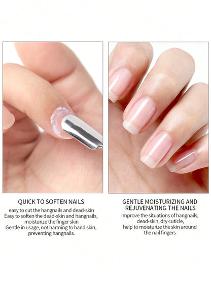 FULL BEAUTY 30ml Nail Cuticle Remover Gel Softening Liquid, Smooth & Moisturizing Nail Care Repair, Manicure Tool Nails
